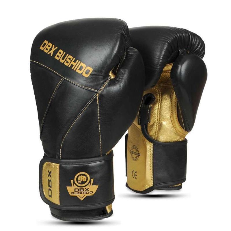 DBX Bushido 10oz Boxing Gloves - Hammer Gold - Legacy Series arany kesztyű