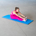 HMS Premium MFK03 blue-black club fitness mat with holes kék póló 17-44-279