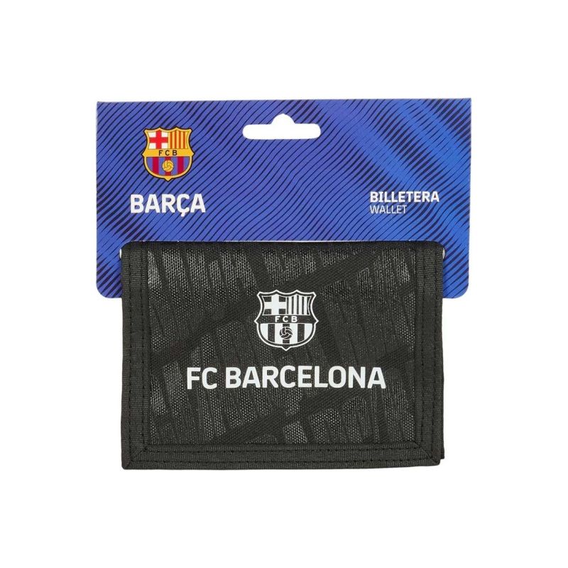 FC Barcelona wallet czarny pénztárca