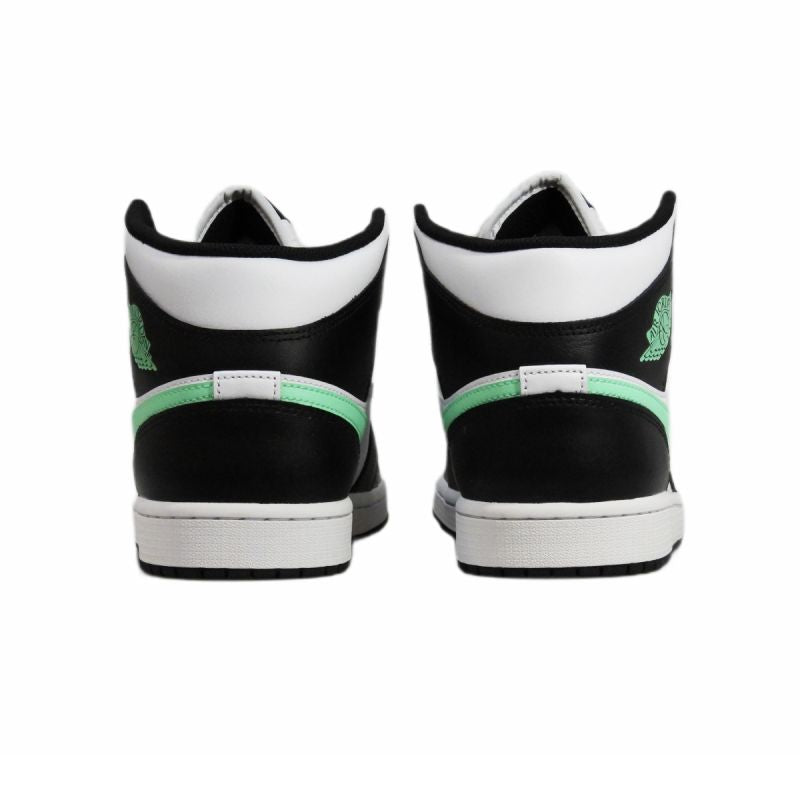 AIR Jordan 1 Mid Green Glow White Men's Sneakers - zöld cipő