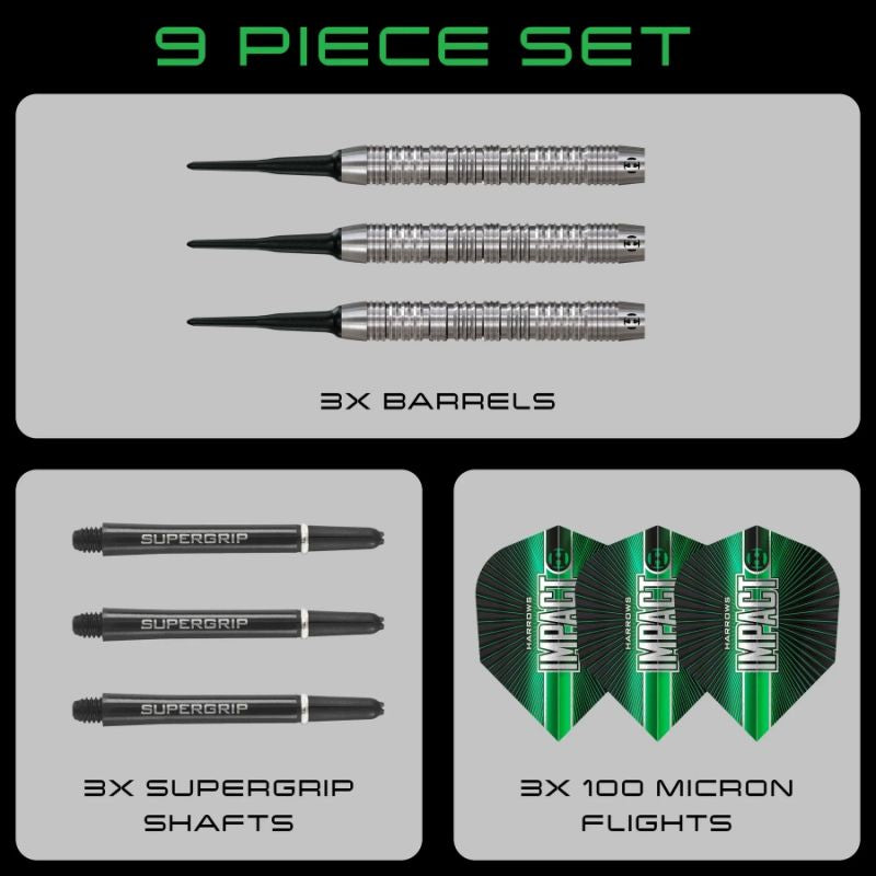 Harrows IMPACT 70% soft tip darts Egyéb