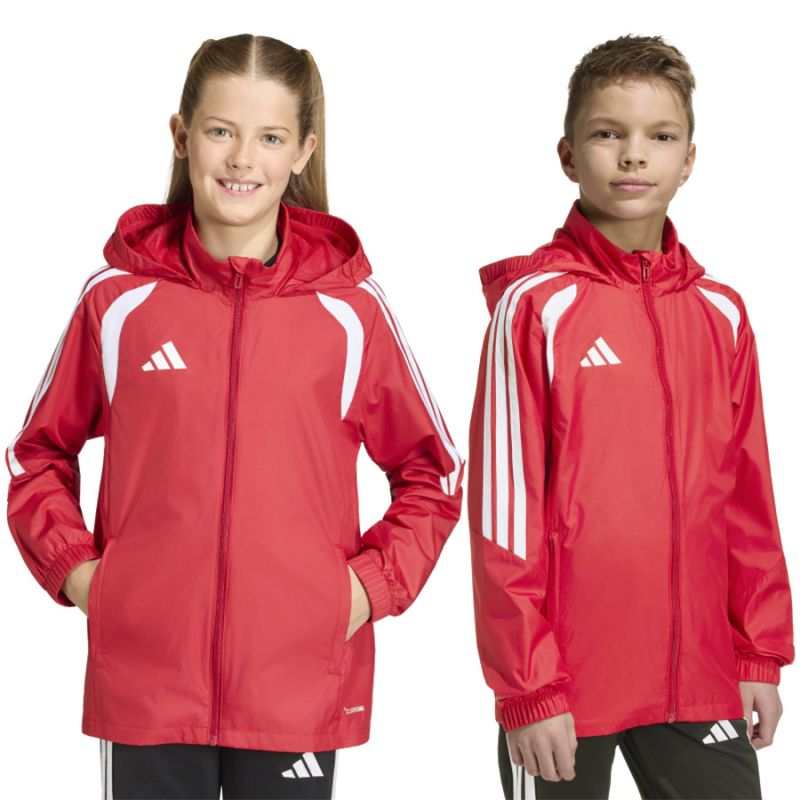adidas Tiro 26 League Windbreaker kids' JY9724 piros kabát