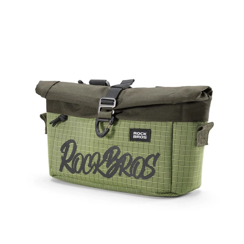 Rockbros W020-1 Foldable Handlebar Bicycle - Green zöld táska