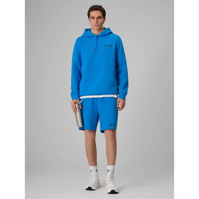 4F Men's regular hooded sweatshirt | Robert Lewandowski férfi kapucnis pulóver RL9KSS26TSWSM2954-33S