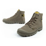 Palladium Men's Pampa Hi Dare II High Top Sneakers Olive fekete utcai cipő