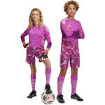 Adidas Tiro 26 Competition pink kids' goalkeeper rózsaszín short KC5470