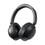 head QCY H3S Wireless On-Ear Headphones with LDAC and ANC Noise Cancellation - Black czarny headsets