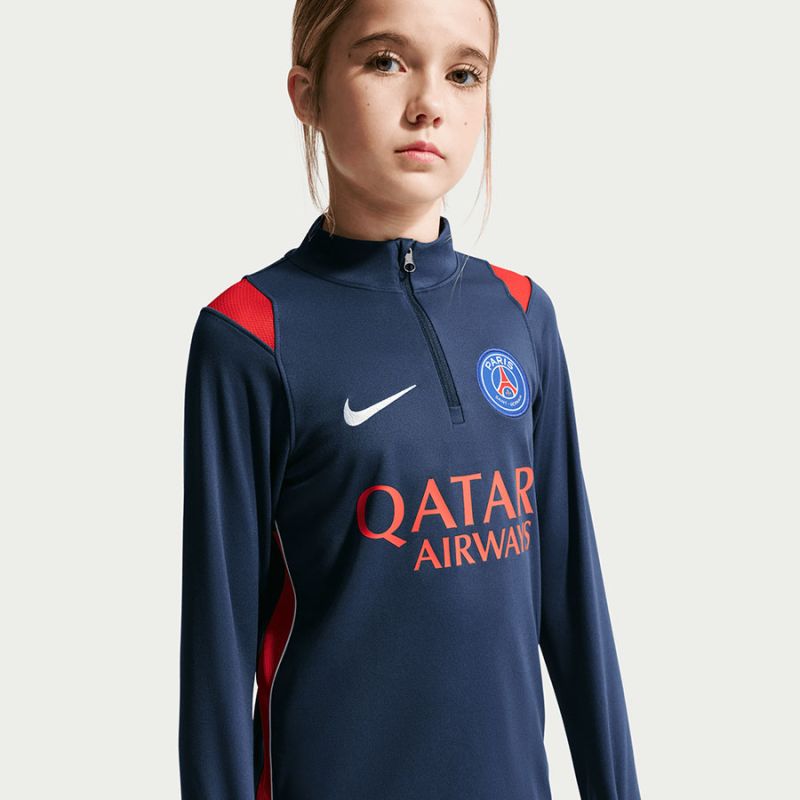 Nike PSG Strike Drill Top Junior sweatshirt s (128-137) kapucnis pulóver II1669-410