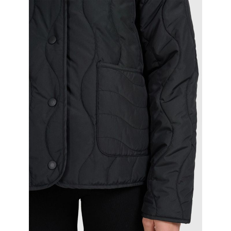 Girls' down jacket with synthetic filling 4F 4FJRAW25TDJAF0767-20S