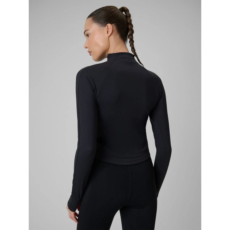 4F Women's slim quick-drying training sweatshirt ruházat 4FRSS26TFSWF0949-20S