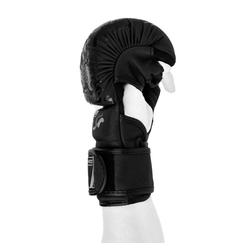 DBX Bushido MMA Sparring Gloves - Black Dragon - Valor Series fekete kesztyű