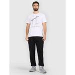 Men's regular printed T-shirt 4F 4FRAW25TTSHM3845-10S póló
