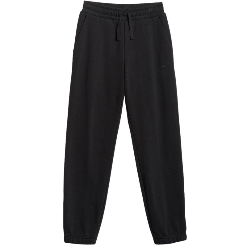 Girls' trousers 4F CAS F1189 deep black 4FJWMM00TTROF1189 20S