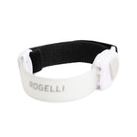 Rogelli LED headband white fehér wirstbands, headbands