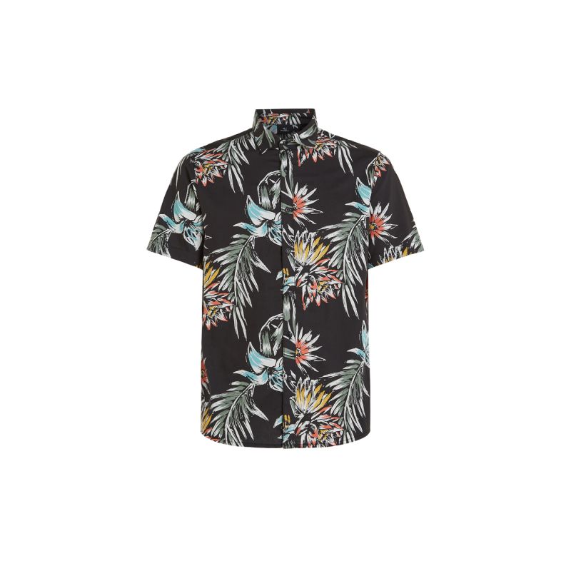 O'Neill Mix & Match Floral fekete póló