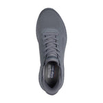 Skechers Men's BOBS SQUAD CHAOS SOLID STEP 118312 DKGY Sports utcai cipő