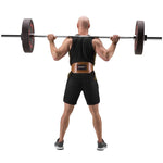 HMS Brown Size M Strength Training Belt barna öv 17-63-061