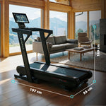 HMS Treadmill With Bi-Directional Incline Adjustment póló 17-19-070
