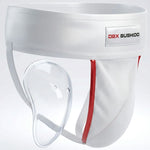 DBX Bushido Men's Suspensor Crotch Protector - White -M fehér protectors and knee pads
