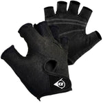 Dunlop Black Senior Cycling Gloves Rl fekete kesztyű GSP-1042367