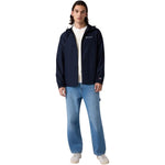 Champion Windbreaker Men's Navy Blue 222272 BS501 sötétkék kabát