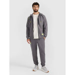 Men's zip-up hooded sweatshirt 4F 4FRAW25TSWSM2456-23S kapucnis pulóver
