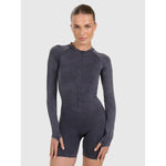 Women's seamless yoga and pilates jumpsuit 4F 4FRAW25TJUMF063-31S xs/s nadrág