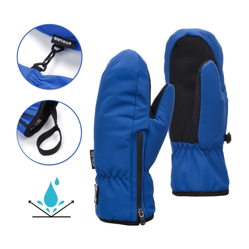 Meteor Orel XXS Winter Gloves Navy/Black uniw kesztyű