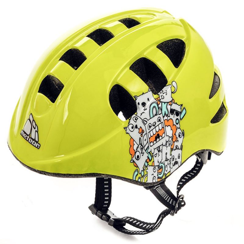 Meteor MA-2 Monsters Jr Bike Helmet uniw helmets