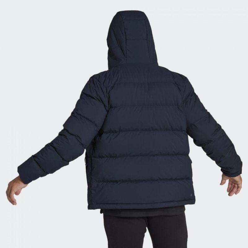 adidas Jacket adidas Helionic Hooded Down Jacket M HG8750 Kabát