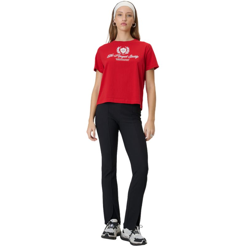 4F Women's T-shirt F2738 62S piros póló