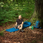 Nils Camp NC4006 camping mat with pump - 5 cm 15-05-019 kék kabát