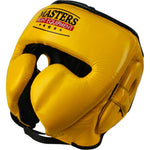 MASTERS FIGHT EQUIPMENT KSS-4B-WIN leather boxing helmet védőfelszerelés 02505-M