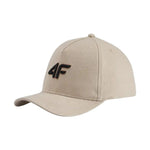 Children's baseball cap 4F U547 beige 4FJWSS26ACABU547 83S bézs hats, caps