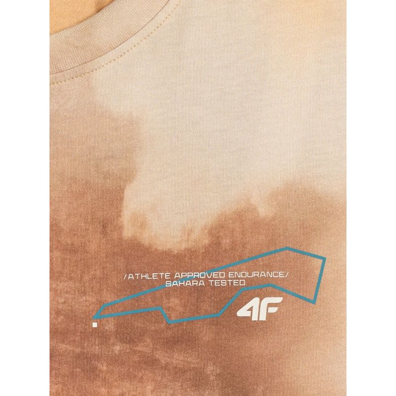 4F Men's regular printed T-shirt férfi póló 4FRSS26TTSHM4237-83A