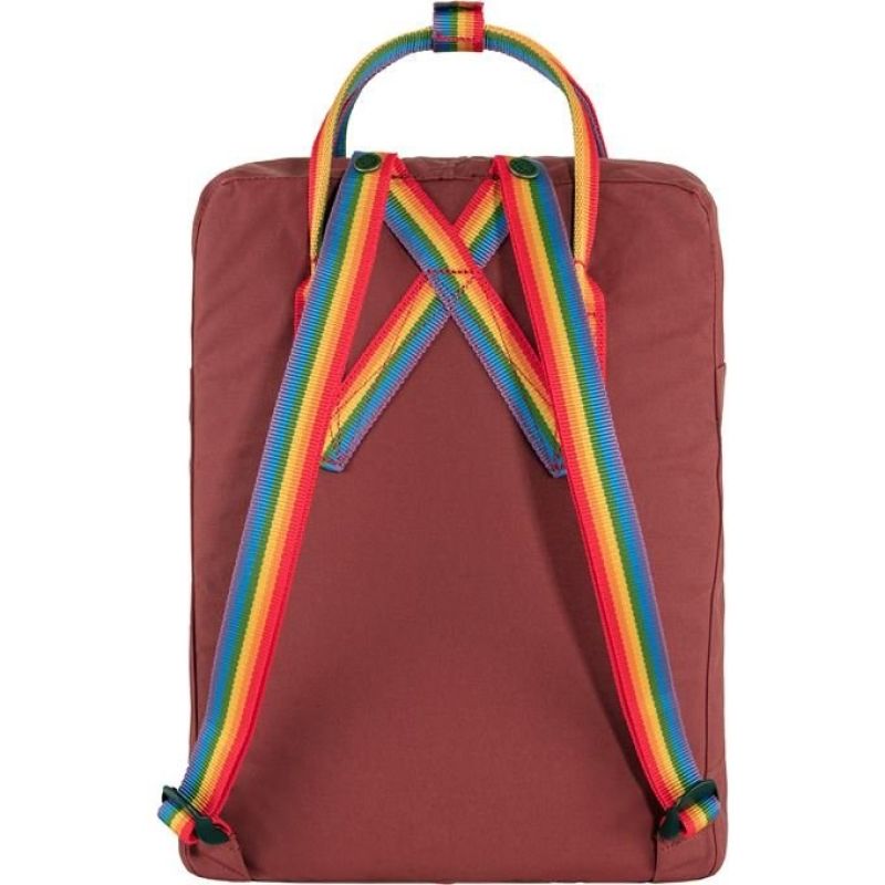 Fjällräven Fjallraven Kanken Rainbow backpack - ox red/rainbow pattern General