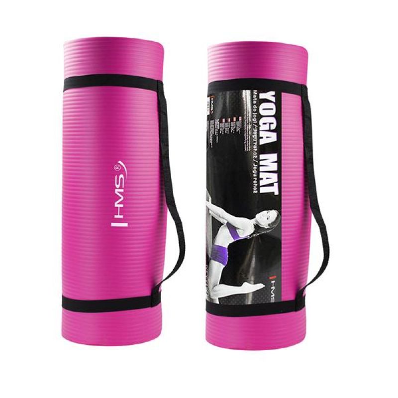 HMS YM04 yoga mat pink rózsaszín jóga matrac 17-44-131