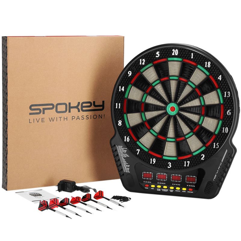 Spokey Narvi Pro 942238 Electronic Dartboard Dart felszerelés