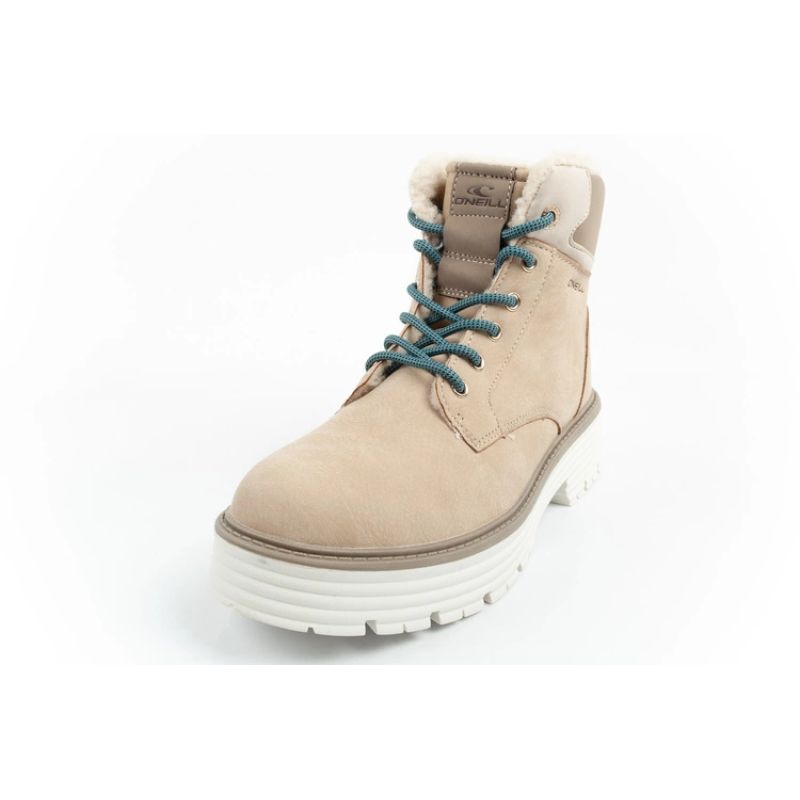 O'Neill winter boots women's hiking boots ankle boots insulated fashionable beige white bézs cipő