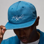 AIR Jordan Flight Pro Unstructured Industrial Blue Snapback Cap - s/m hats, caps