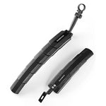 Rockbros FK-810 Folding Telescopic Bicycle Fender Set - Black fekete sets