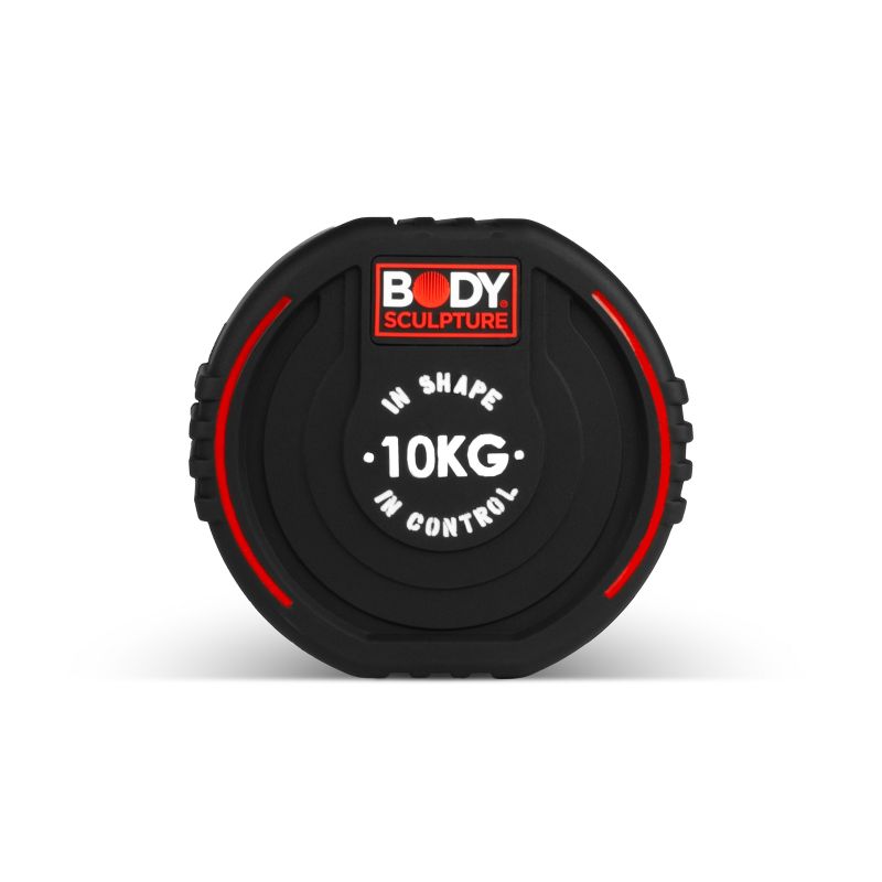 Body Sculpture TPU dumbbell BW 133 10 KG fekete edzőfelszerelés BW13310KG