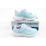 Skechers Bounder Velcro Baby Sports kék utcai cipő 303622N/MNT