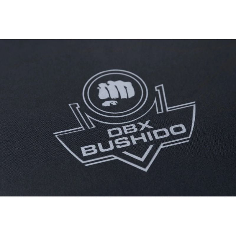 DBX Bushido short sleeve rashguard with logo szürke sípcsontvédő RK-01