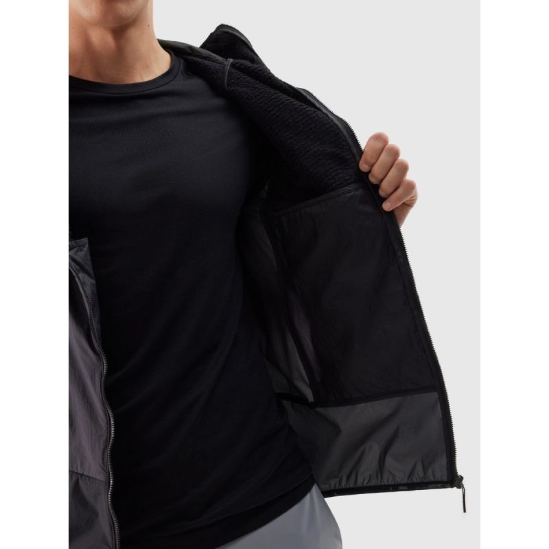 Men's down trekking vest with Primaloft active filling 4F 4FWSS24TVJAM096-24S 3xl mellény