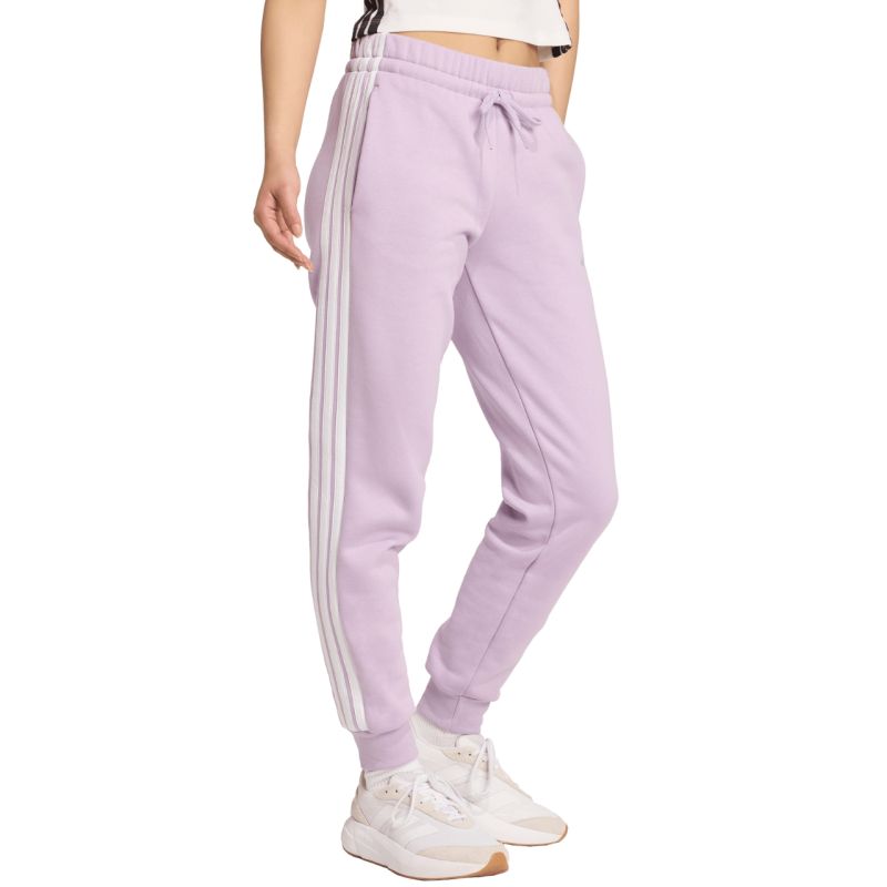 adidas Essentials 3-Stripes Fleece Slim Women's Pants Pink JY3097 Kiegészítő