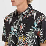 O'Neill Mix & Match Floral fekete póló