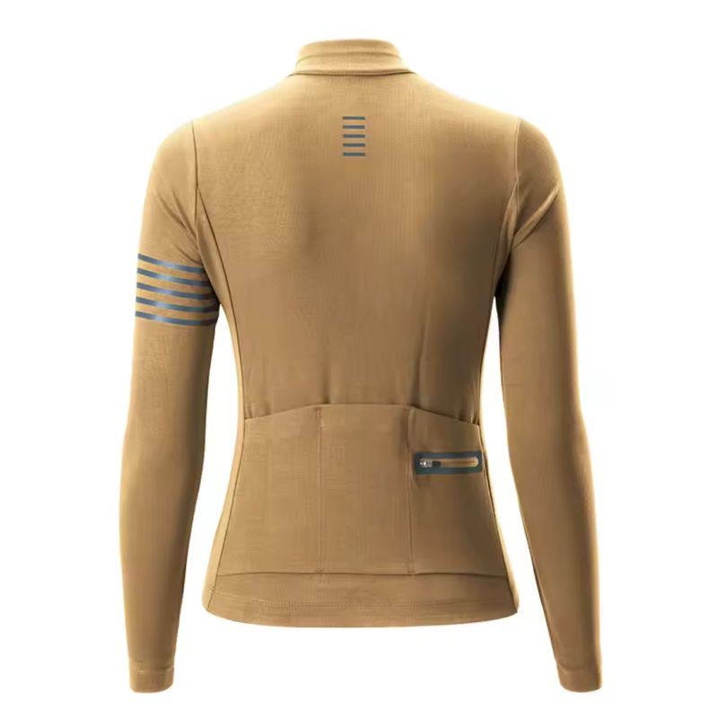 Rockbros TVI Women's Long Sleeve Cycling Jersey Fall/Winter M - Yellow m \ żółty kötött sapka 15310002003-211748