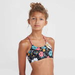O'Neill Mix And Match Tropices Bikini Jr Swimsuit fekete two-piece swimwear, swimwear