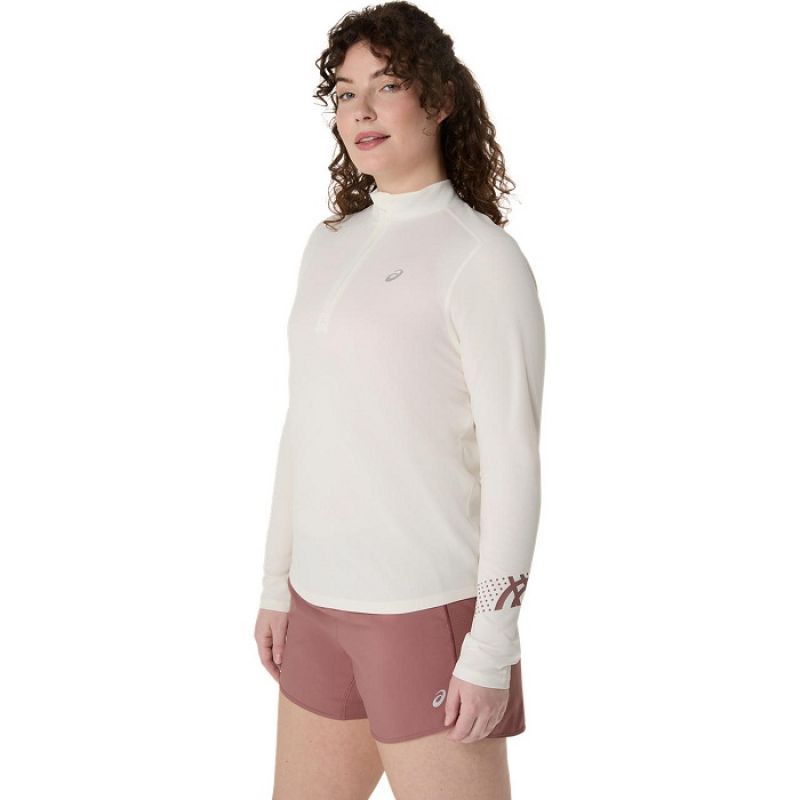 Asics Icon 1/2 ZIP LS Top W 2012D175100 póló